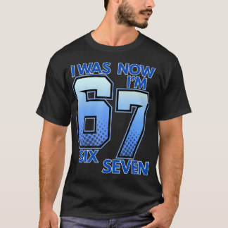 Camiseta Eu Tinha 6 Anos Agora Eu Tenho 7 Aniversário Para
