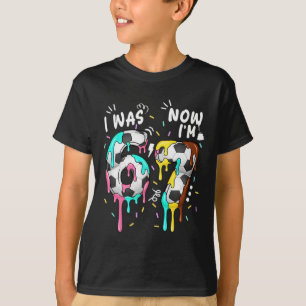 Camiseta Eu tinha 6 anos agora eu tenho 7 divertido 67 aniv