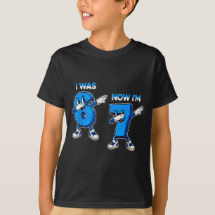 Camiseta Eu tinha 6 anos agora tenho 7 divertido seis sete 