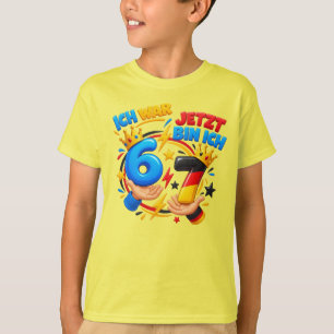 Camiseta Eu tinha 6 anos agora tenho 7 – Seis Sete 7º Anive