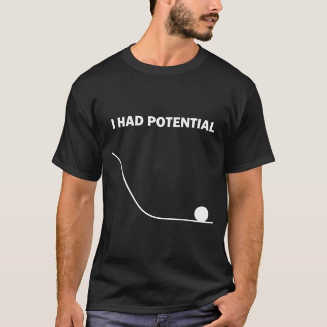 Camiseta Eu tinha homens mulheres em potencial  (Frente)