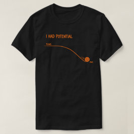 Camiseta Eu Tinha Planos Potenciais vs Eu Piadas de Procras