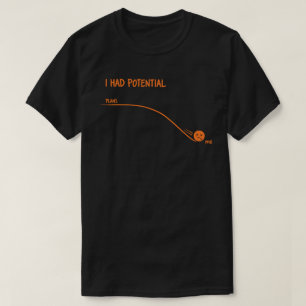 Camiseta Eu Tinha Planos Potenciais vs Eu Piadas de Procras