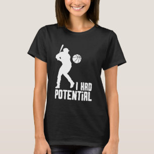 Camiseta Eu Tinha Potencial - IHPOTL01