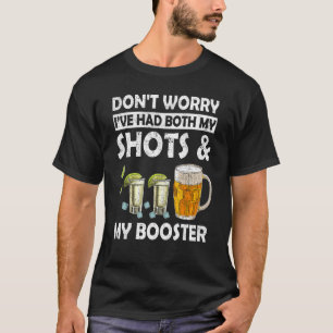 Camiseta Eu tive minha foto e minha Bebendo de reforço