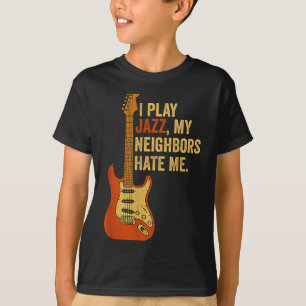 Camiseta Eu To Co Jazz, Meus Vizinhos Me Odeiam - Guitarris
