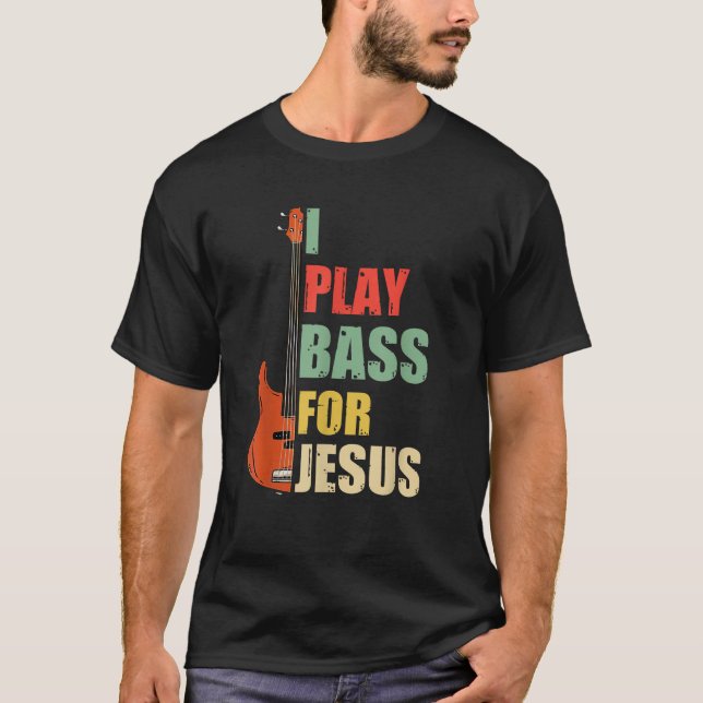 Camiseta Eu Toço Baixo Para Jesus (Frente)