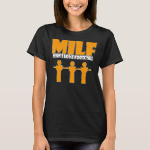 Camiseta Eu Toco Na Mesa Foosball Homens Reais Não Giram 1