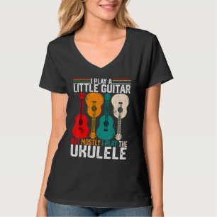 Camiseta Eu ToCo Um Pouco De Guitarra Trocadilho Humor De