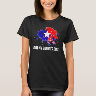 Camiseta Eu Tomei Minha Dose de Reforço Veterano Totalmente