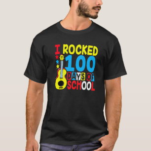 Camiseta Eu Toquei 100 Dias De Escola Violão Música 100º D