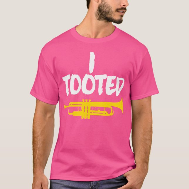 Camiseta Eu toquei trompete (Frente)