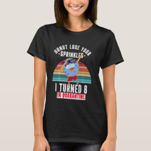 Camiseta Eu Tornei-Me 8 Em Quarantine Engraçada Meme 8º Nas
