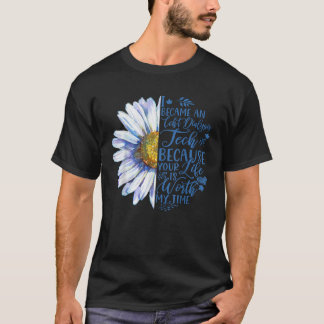 Camiseta Eu Tornei-Me Um Técnico De Diálise De Ccht Porque
