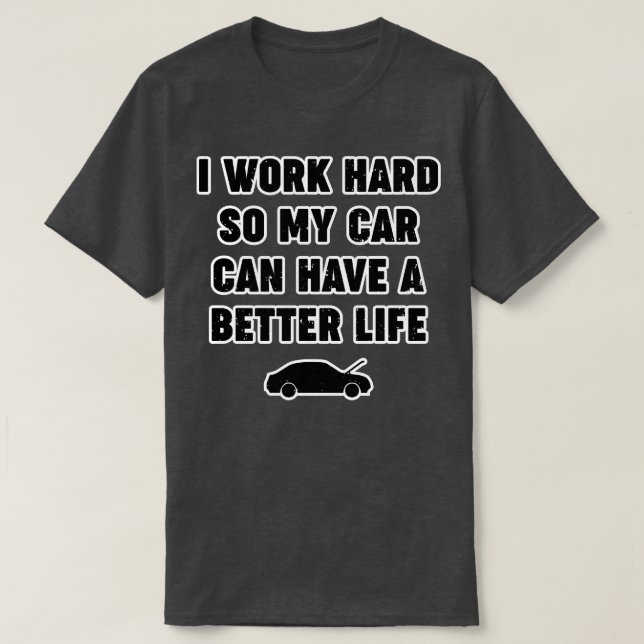 Camiseta Eu Trabalho Duro Para Que Minha Vida Possa Ser Mel (Frente do Design)