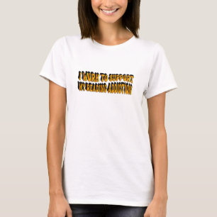 Camiseta Eu Trabalho Para Suportar Meu Vício De Leitura