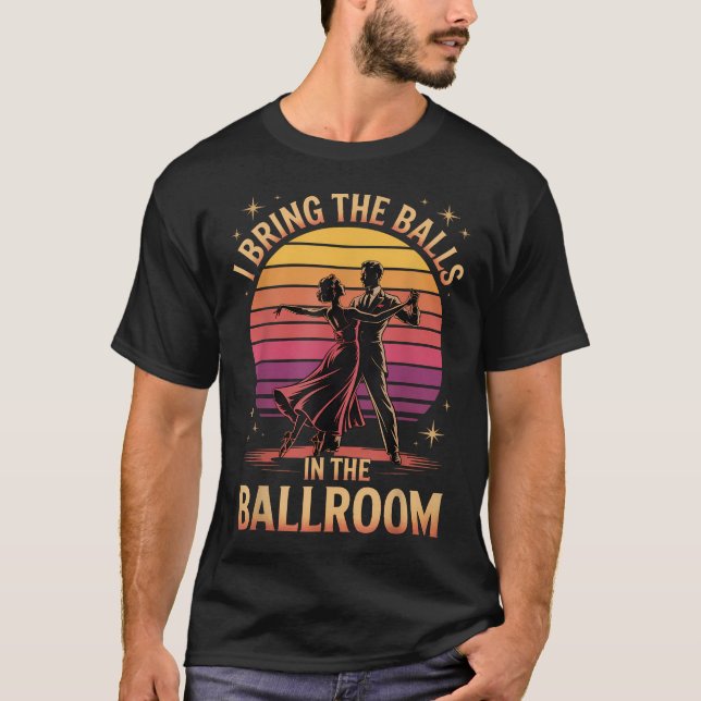Camiseta Eu Trago As Bolas Na (Frente)