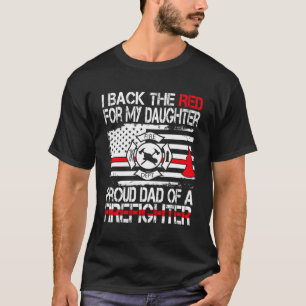 Camiseta Eu Trago O Vermelho Para Minha Filha Orgulhosa Bom