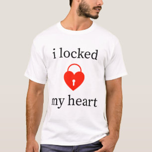 Camiseta Eu tranquei meu coração
