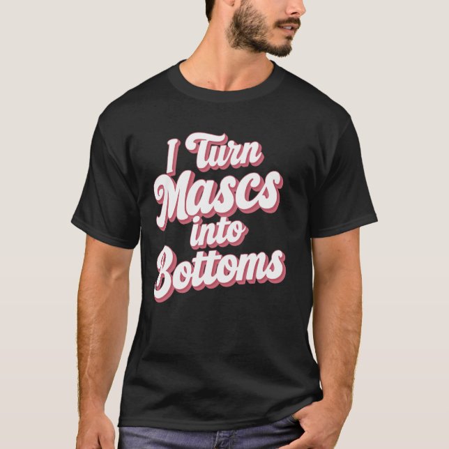 Camiseta Eu Transformo Máscaras Em Botões (Frente)