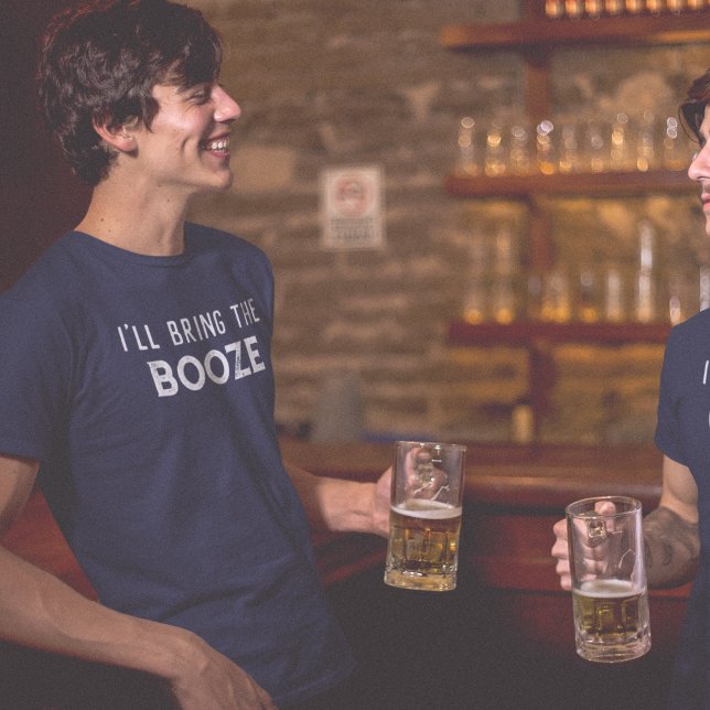 Camiseta "Eu trarei a Festa de casamento" (Criador carregado)