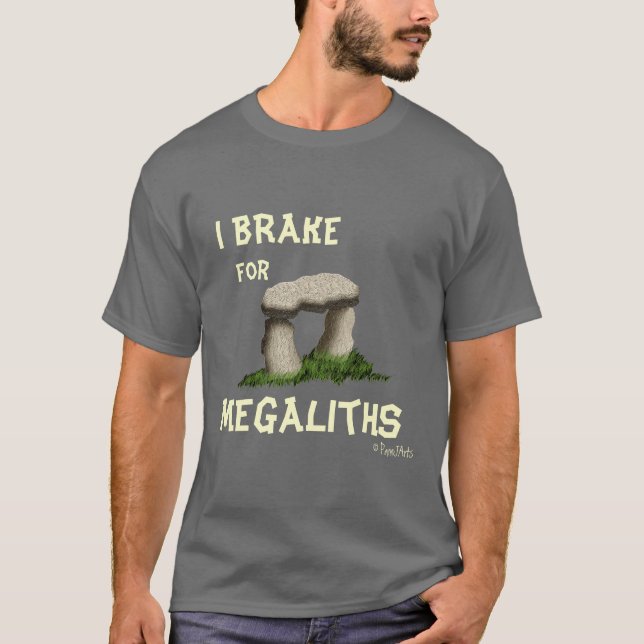Camiseta EU TRAVO para MEGALITHS (Frente)