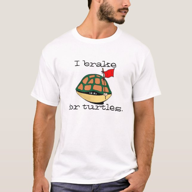 Camiseta Eu travo para tartarugas (Frente)