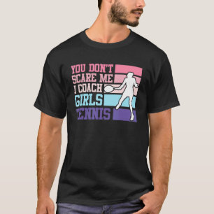 Camiseta Eu treino Tênis Tênis de treinador Tênis Tenn