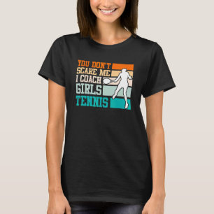 Camiseta Eu treino Tênis Tênis de treinador Tênis Tenn