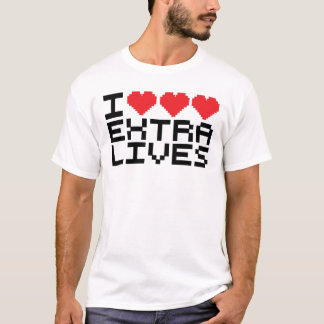 Camiseta Eu triplico vidas extra do coração