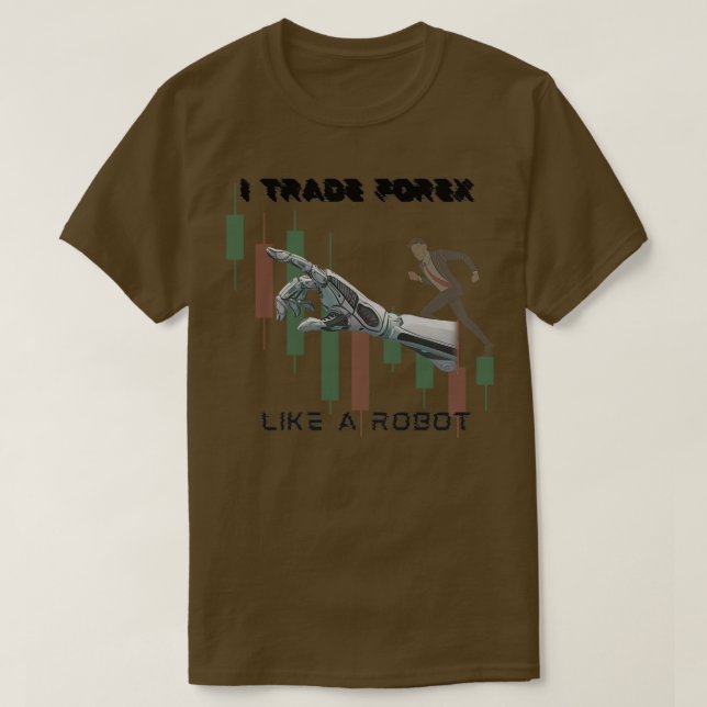 Camiseta Eu troco foros como um robô (Frente do Design)