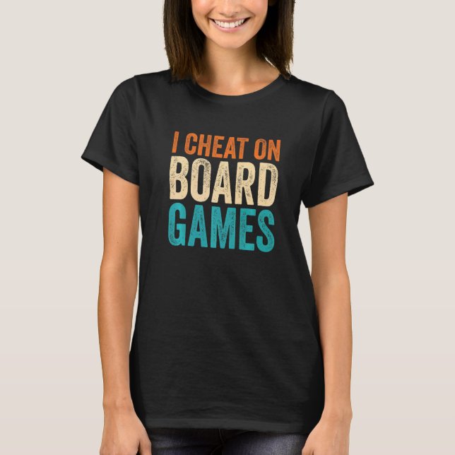 Camiseta Eu Troco Nos Jogos De Conselho (Frente)