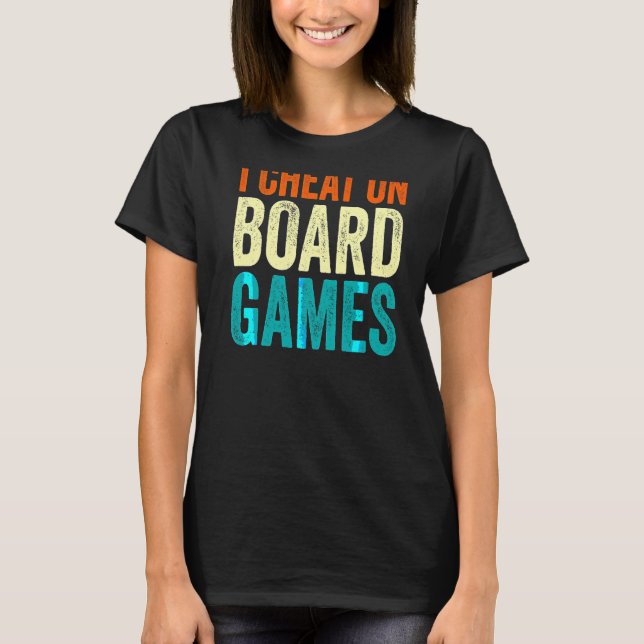 Camiseta Eu Troco Nos Jogos De Conselho (Frente)