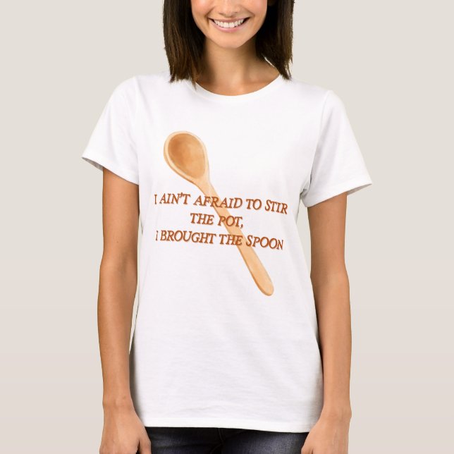 Camiseta Eu Trouxe a Colher (Frente)