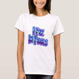 Camiseta Eu Urino Em Piscinas