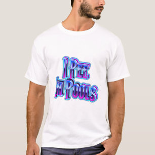 Camiseta Eu Urino Em Piscinas