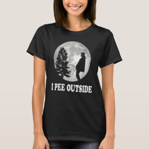 Camiseta Eu Urino Fora Eu Amo Urinar Fora Acampando