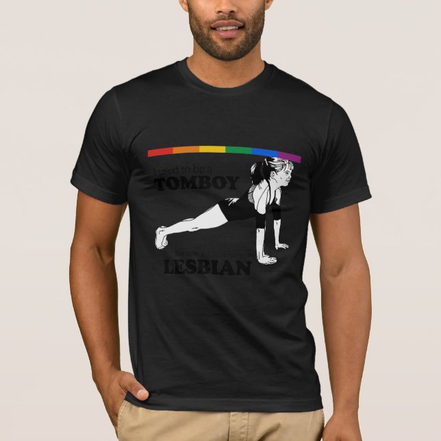 CAMISETA EU USEI-ME PARA SER UM TOMBOY (Frente)