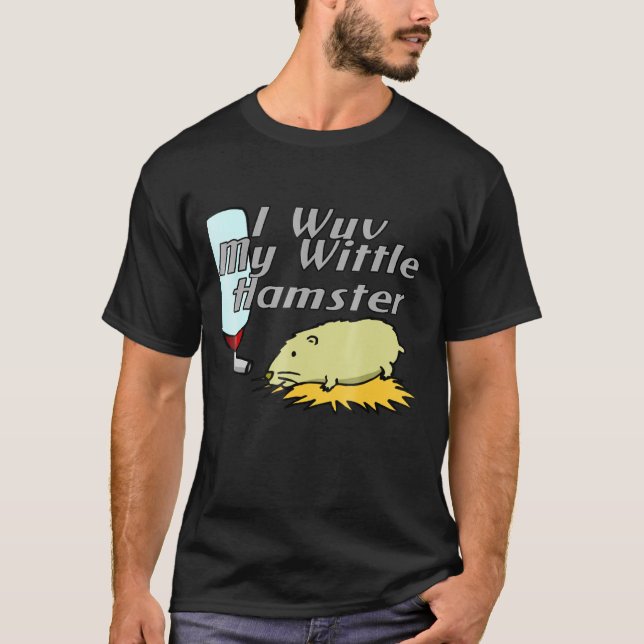 Camiseta Eu Usei O Meu Hamster Da Testemunha (Frente)