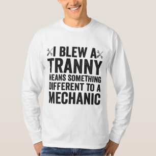 Camiseta Eu usei um Presente de Reparador Mecânico Automáti