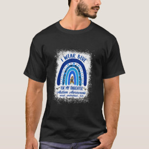 Camiseta Eu Uso Azul Para Minha Filha Conscientização do A