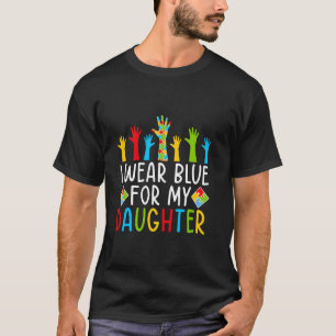 Camiseta Eu Uso Azul Pelo Dia de Conscientização do Autismo