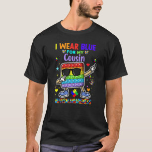 Camiseta Eu Uso Azul Pelo Mês de Conscientização do Autismo