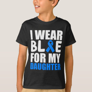 Camiseta Eu Uso Azul Pelo Mês de Conscientização do Autismo