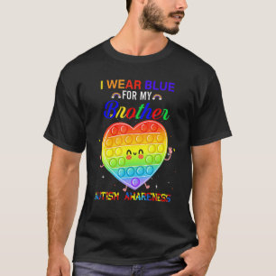 Camiseta Eu Uso Azul Pelo Mês de Conscientização do Autismo