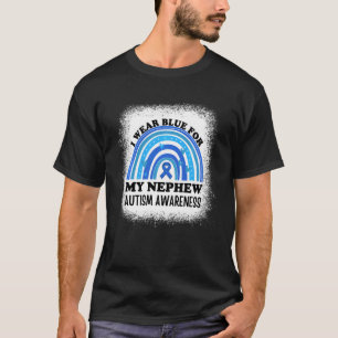 Camiseta Eu Uso Azul Pelo Meu Sobrinho Conscientização do A