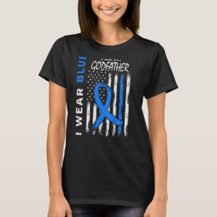 Camiseta Eu Uso Bandeira de Consciência da Diabetes do Padr