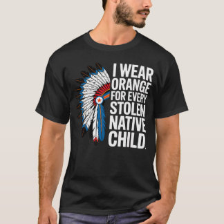 Camiseta Eu Uso Laranja Para Cada Unidade Infantil Nativa A