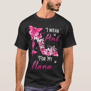 Camiseta Eu Uso Nk Para a Fita de Câncer de Mama da Minha N