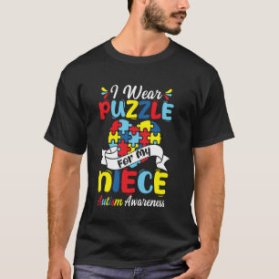 Camiseta Eu Uso Puzzle Para A Consciencialização Do Autismo